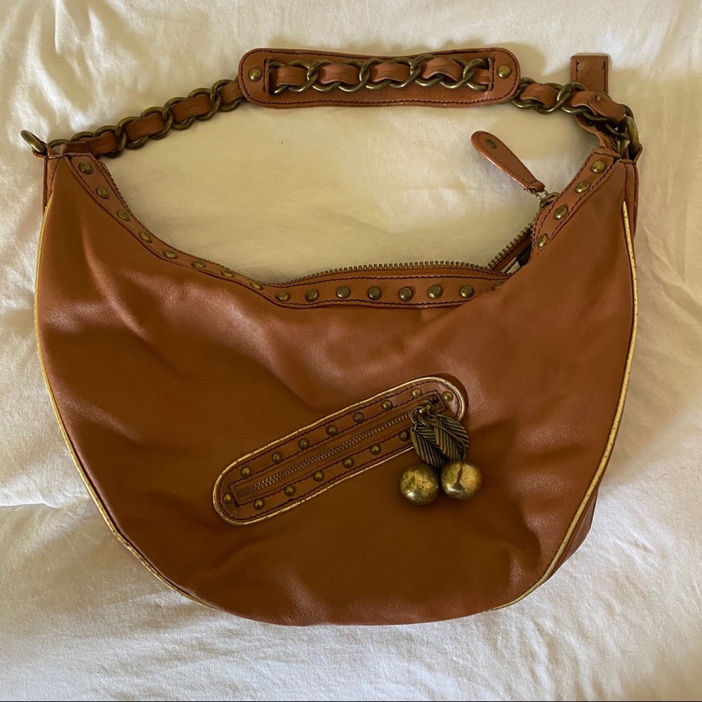 Betsey Johnson Vegan Leather Shoulder Bag